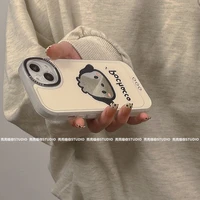 3d pochacco kawaii phone case with mirror cartoon for iphone 12 13 11 pro max xr x xs max all inclusive anti drop phone case