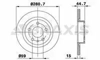 

AE0241 for AE0241 brake disc mirror air ALFA 147//