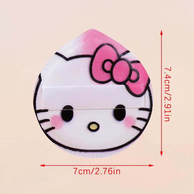 Мультяшный SanrioedHello Kitty воздушная подушка для пудры спонжи Ins девушка Сердце Kawaii