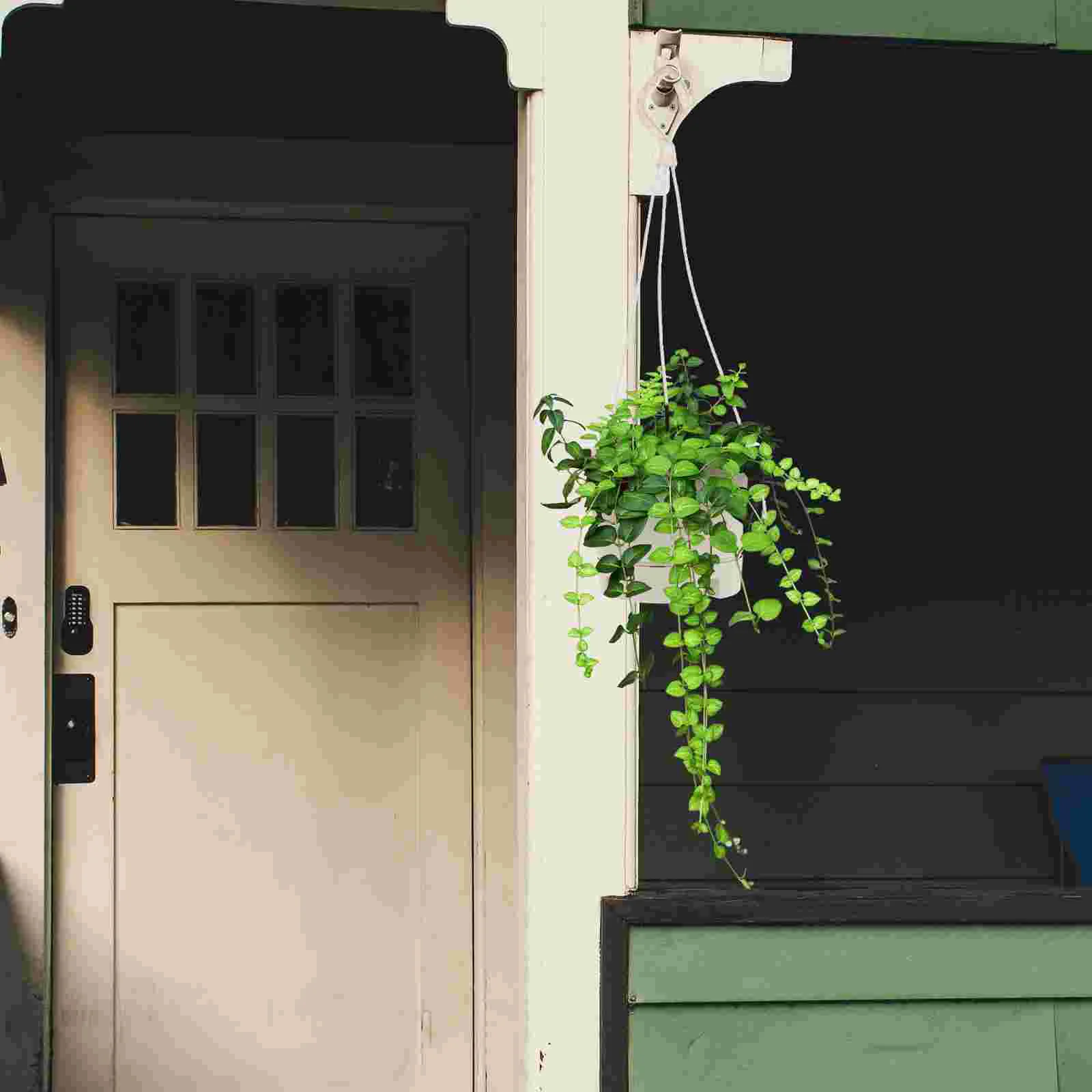 5 шт. подвесная корзина для сочных цветов водопоглощающий крючок горшки растений