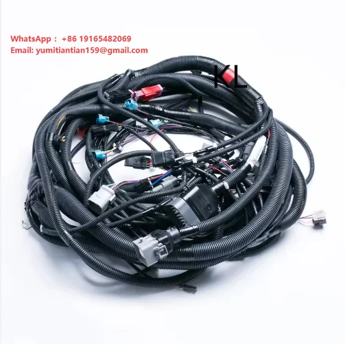 Фото Жгут проводов ZX200-6 ZX240 0006001H 006001-H 0006001 для Hitachi ZX200 ZX200-3 ZAX200-3 ZX200-1 ZX200-3G, запчасть для двигателя №1