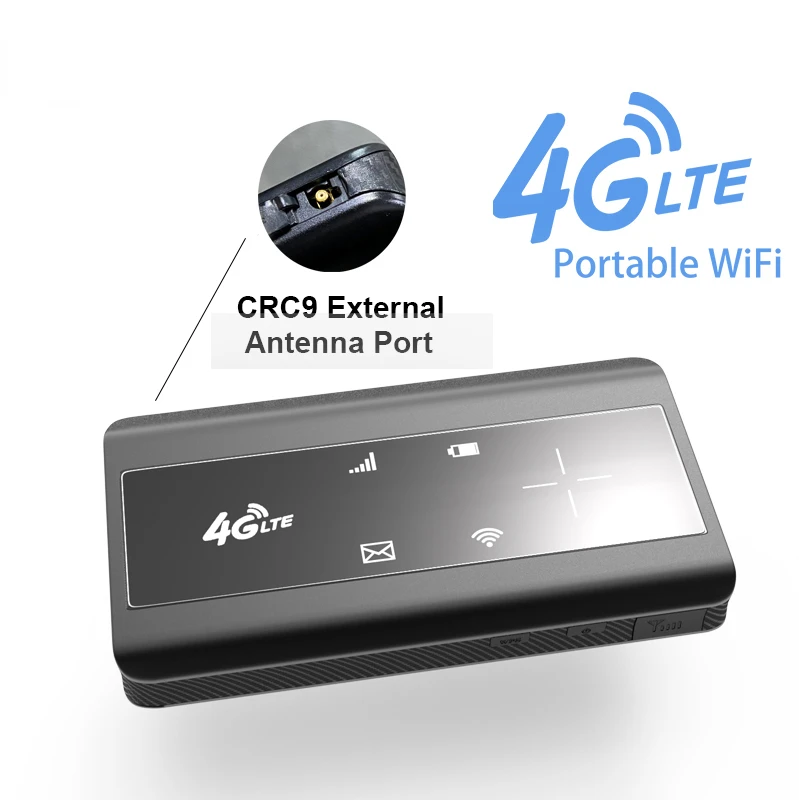 Фото TIANJIE 3G 4G модем маршрутизатор Wi-Fi внешняя антенна TS порт карманный мобильный