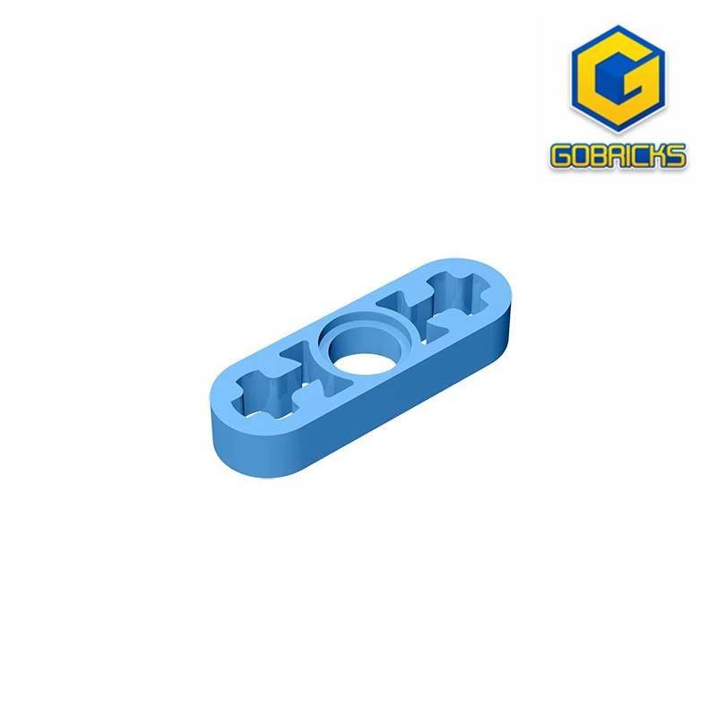 

MOC PARTS GDS-689 технические, подъемные тонкие отверстия 1x3 оси, совместимые с lego, 6632 шт. детских игрушек