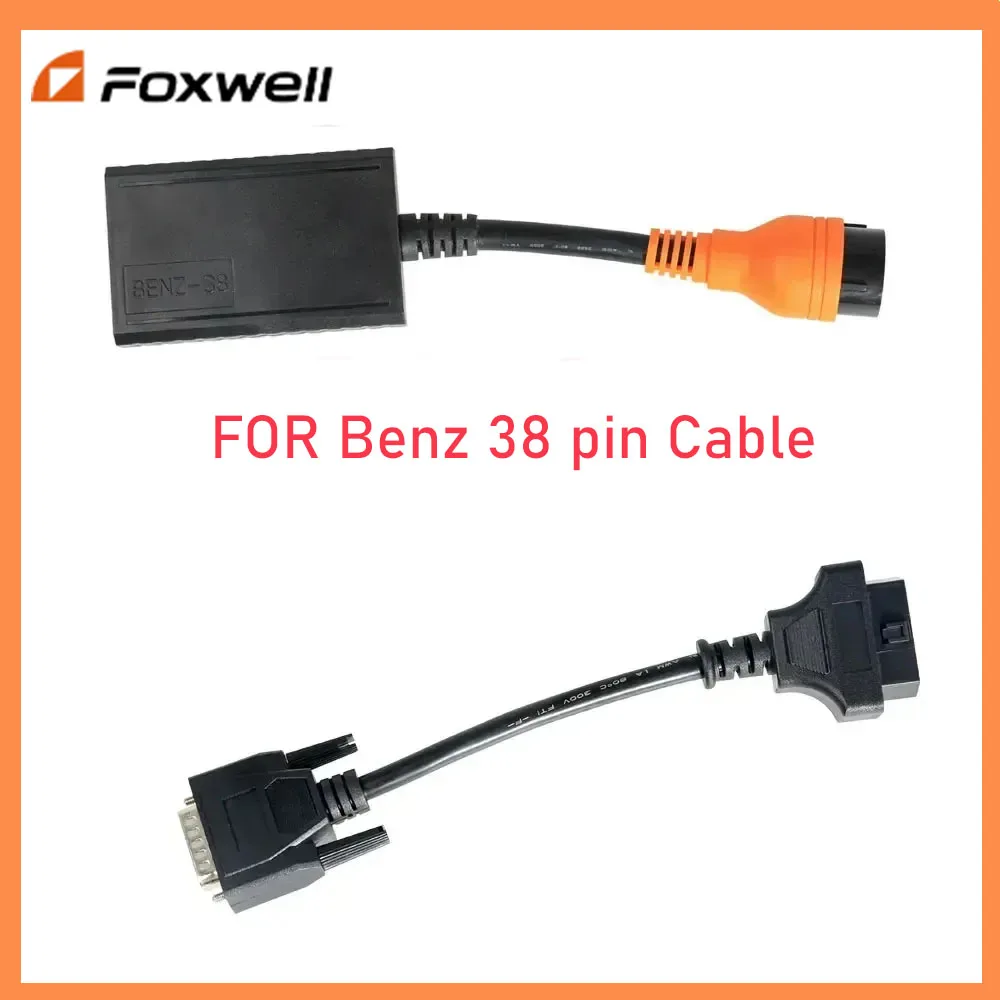 A++ Foxwell FOR Benz 38-контактный и удлинительный кабель для многосистемного сканера NT510