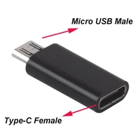 type c male connector to micro usb 2 0 female usb 3 1 converter data adapter type c to usb micro usb converter drop shipping 1