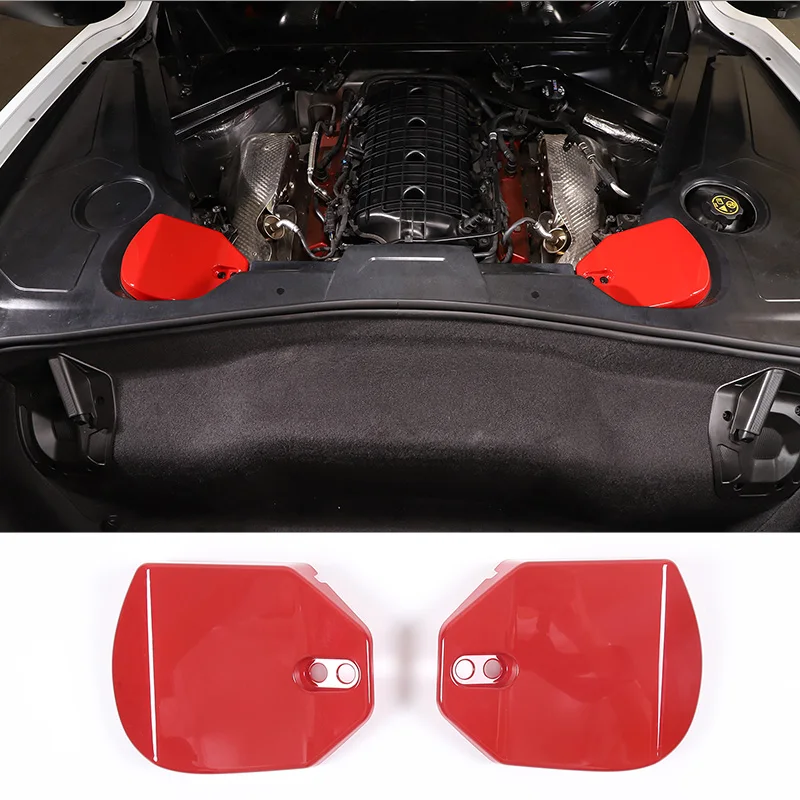

For Chevrolet Corvette C8 2020-2023 Car Rear Shock-Absorbing Tower Top Protective Cover Waterproof Cap