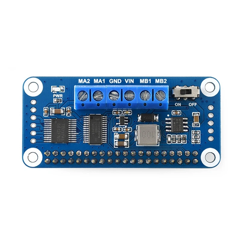 Плата для драйвера двигателя Raspberry Pi 4 Model B двухсторонний двигатель постоянного