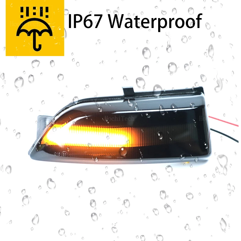 Динамические светодиодные указатели поворота индикатор зеркала заднего вида