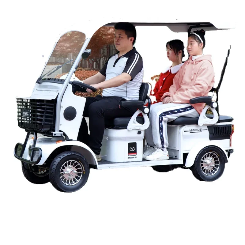 XK микроавтобус для пожилых людей Электрический четырехколесный экскурсионный