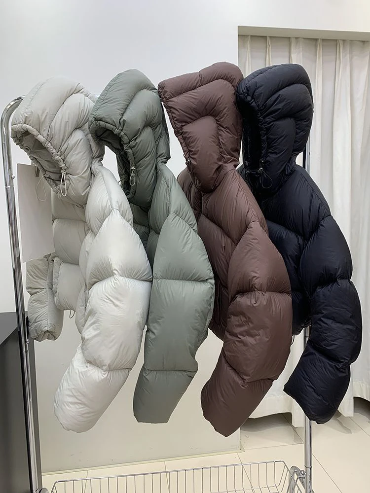 Зимние женские пуховики 2024 очень женское Теплое повседневное пальто женская