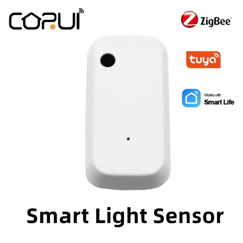 

Датчик освещения для умного дома CORUI Tuya Zigbee, сенсор с подсветкой, смарт-датчик яркости, устройство для умного дома, работает с концентратором...
