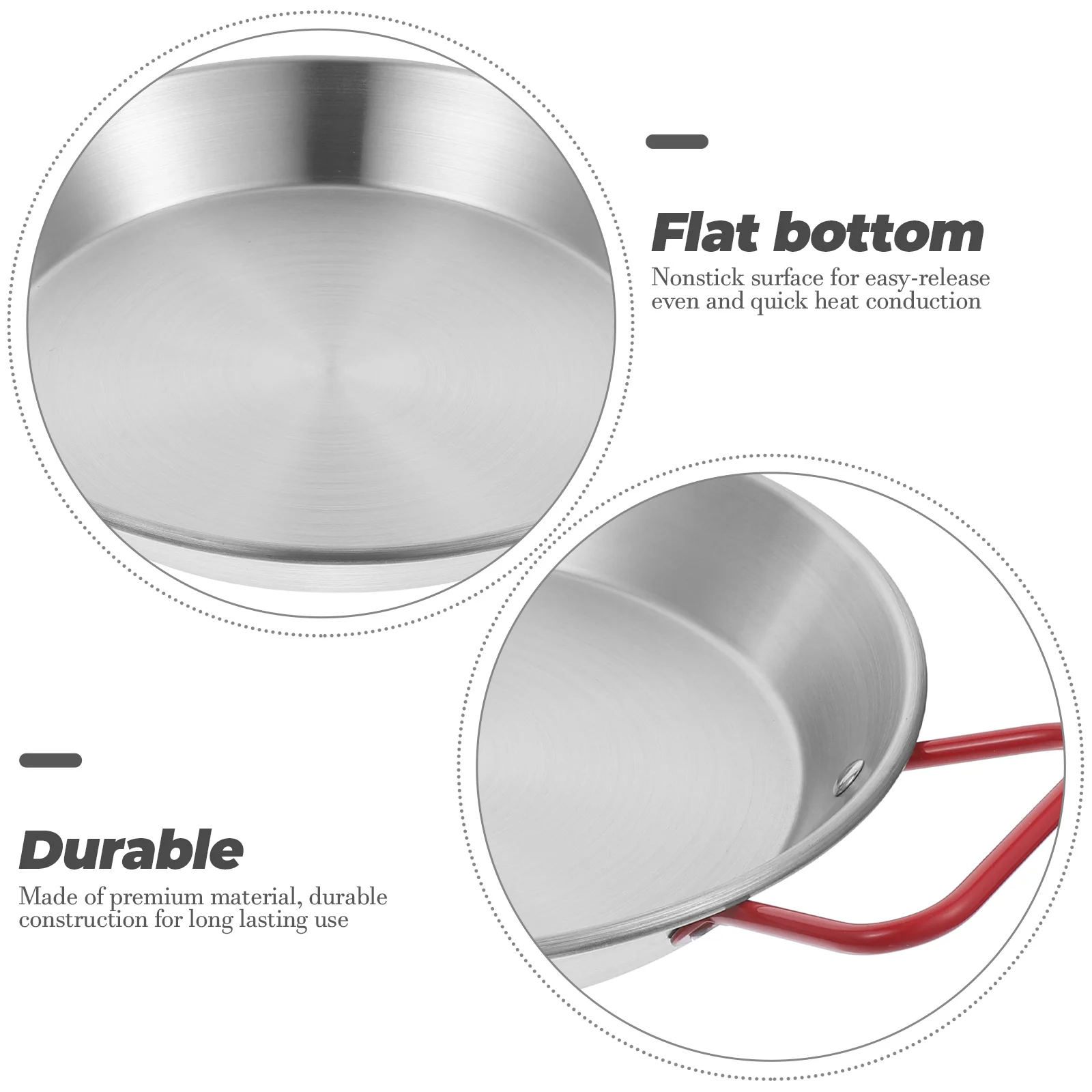 

Steel Paella Pan Oven Skillet Lid Set Indoor Outdoor Grill Stovetop Induction Safe Paella Pot