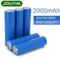 new original 18650 battery 3 7v 2000mah 18650 rechargeable lithium batteries