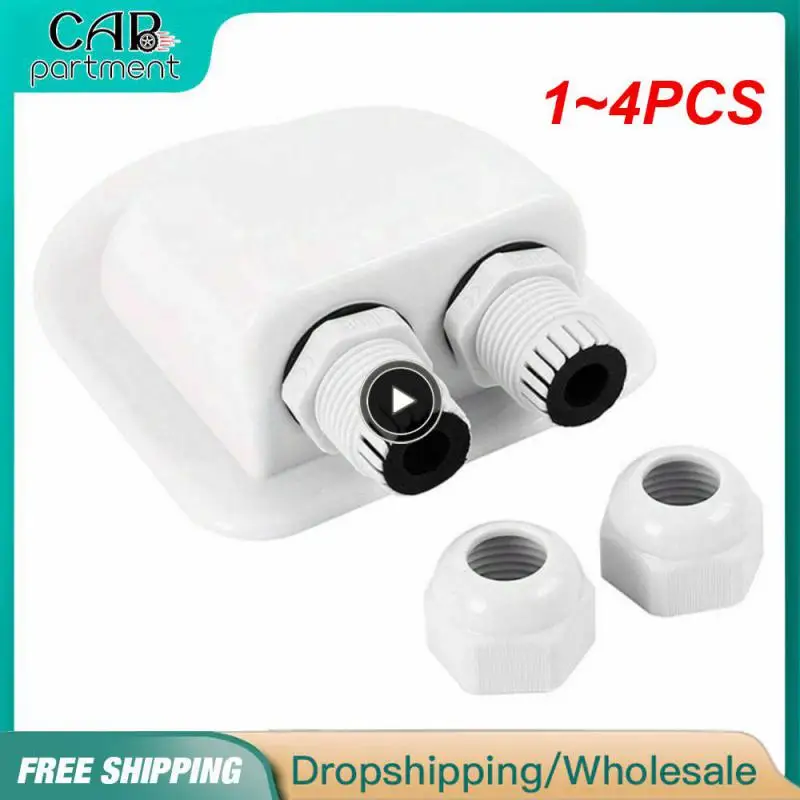 

1 ~ 4 шт. аксессуары для кемпера, солнечная Автомобильная распределительная коробка, вход на крышу, кабель на солнечной батарее, распределительная коробка для автодома, RV