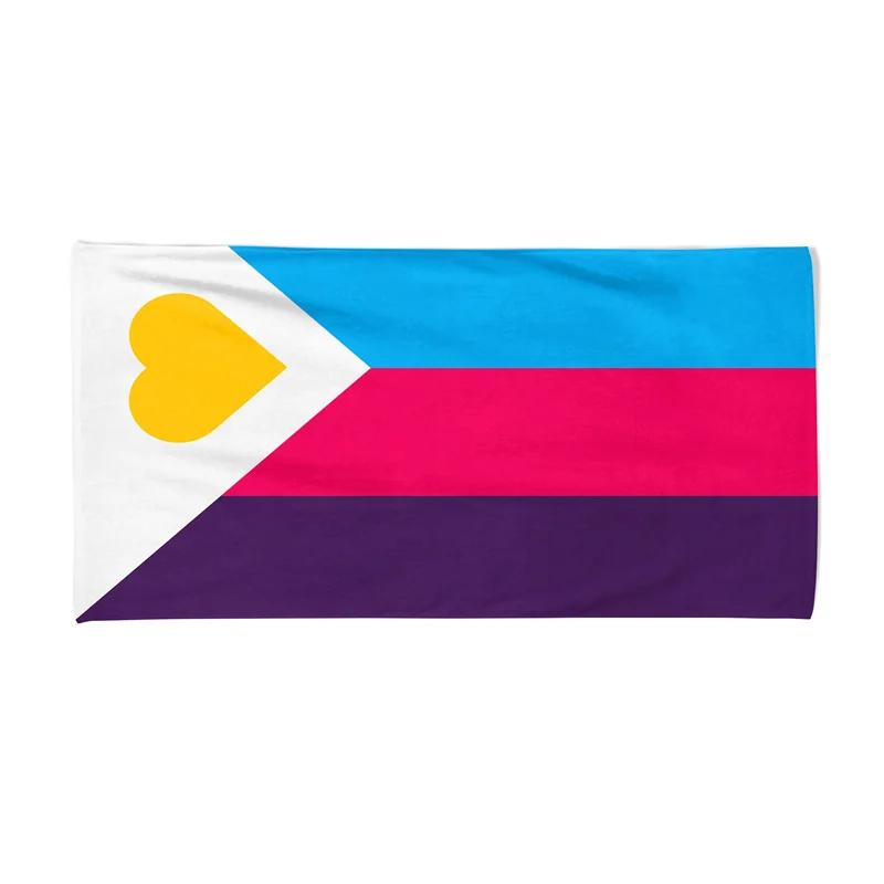 

Gaslight Gatekeep Girlboss трехцветный флаг гордости пляжное полотенце для бассейна кемпинга пикника йоги спортзала