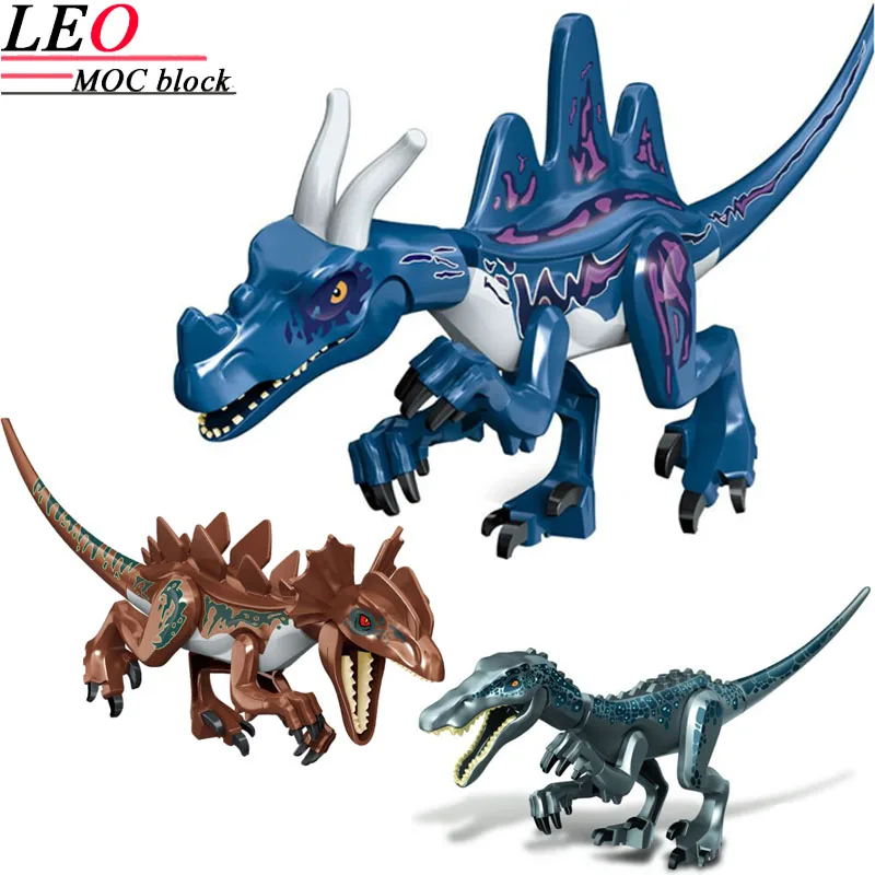 

NEW Jurassic Dinosaur Gyrosaurus Ankylosaurus Toothless Pterosaur Escape Animal Park Bricks Toys For Children Christmas Gift