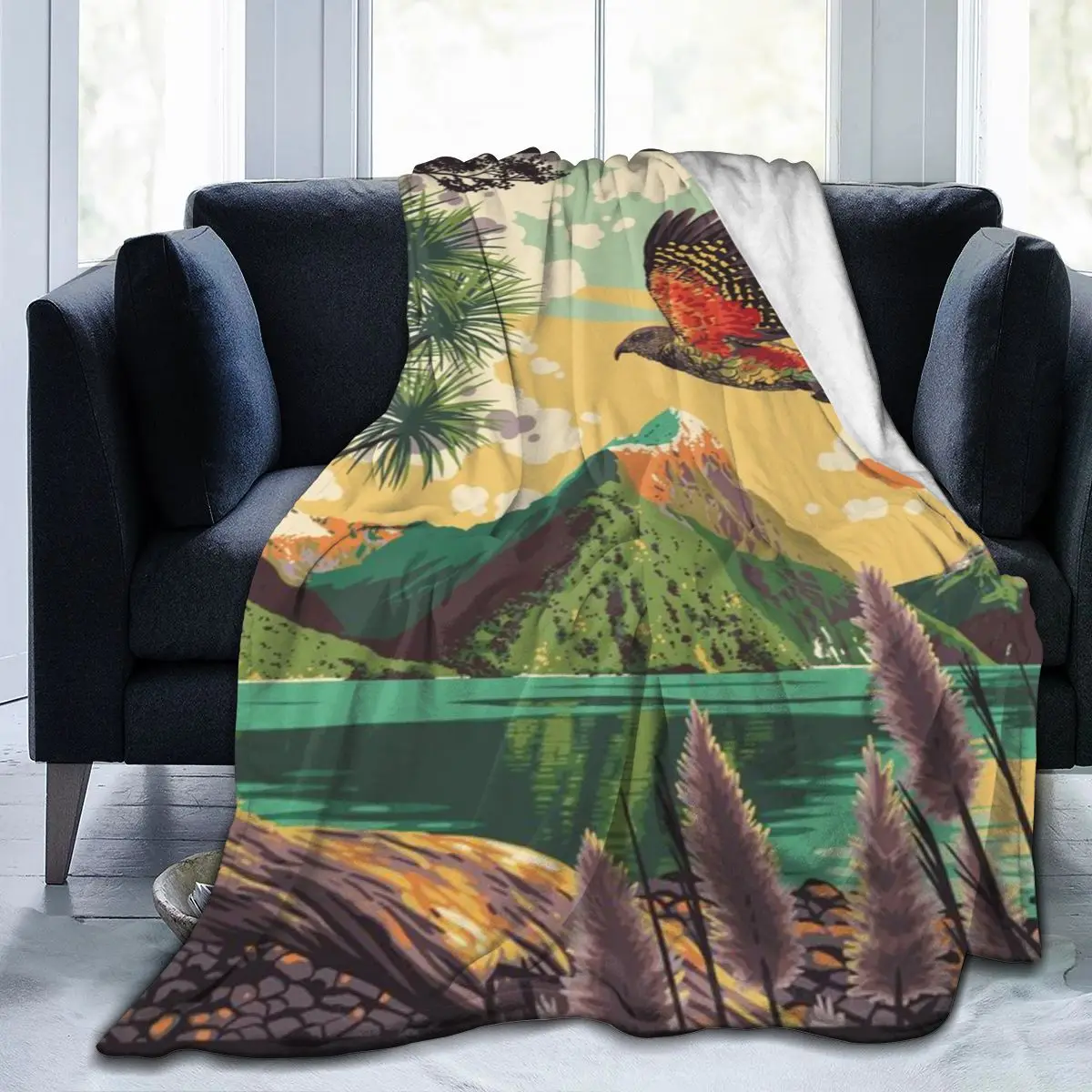 Milford Sound Ультрамягкое одеяло из микрофлиса