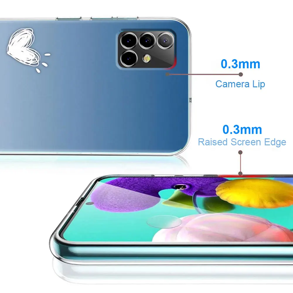 Чехол для Samsung Galaxy A54 A31 A51 A53 A12 A52 A71 A32 A41 A72 A03 A03s A21s A33 A73