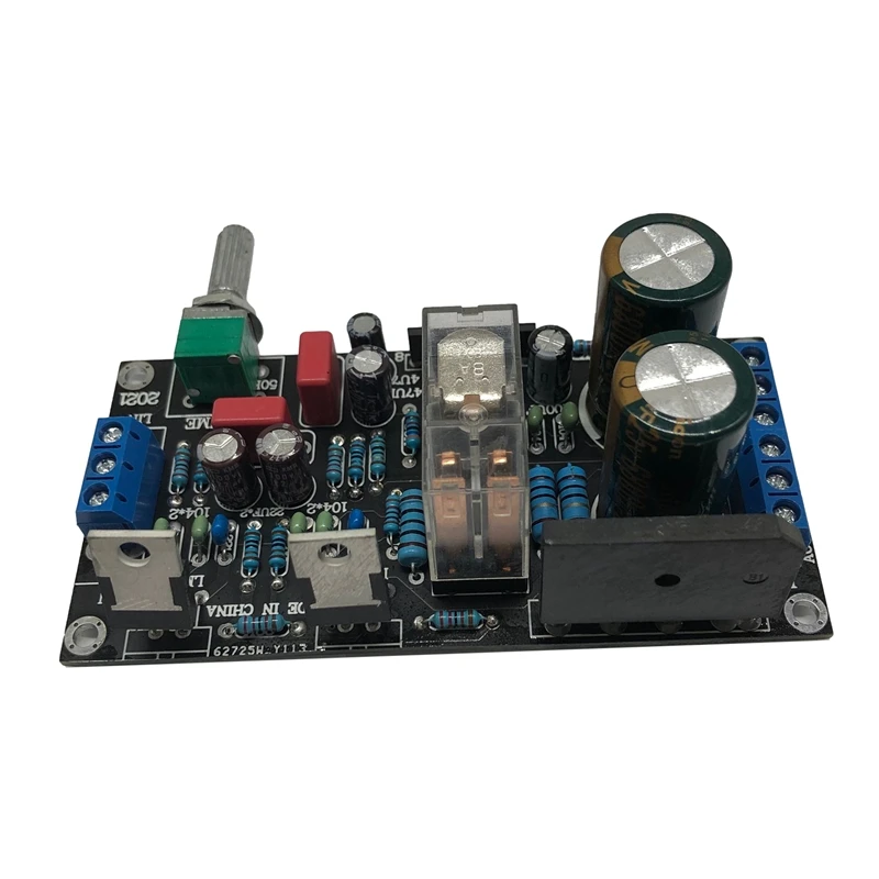 

LM1875T Stereo Power Amplifier Board 2.0 Dual-Channels Audio Amplifier With Speaker Protection Compatible With TDA2030