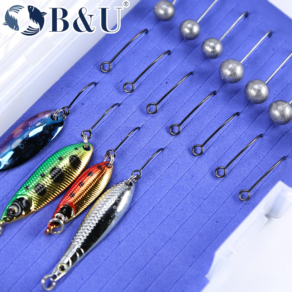 Коробка B &amp U для рыбалки большая емкость тонкая вспененная