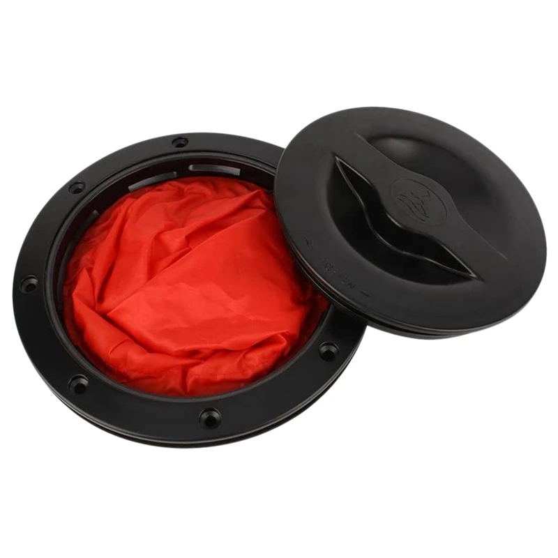 

Hot 6 Inch Kayak Hatch Deck Plate Marine Hatch Cover Deck Plate Kit With Cat Bag For Kayak Canoe Boat Accessories