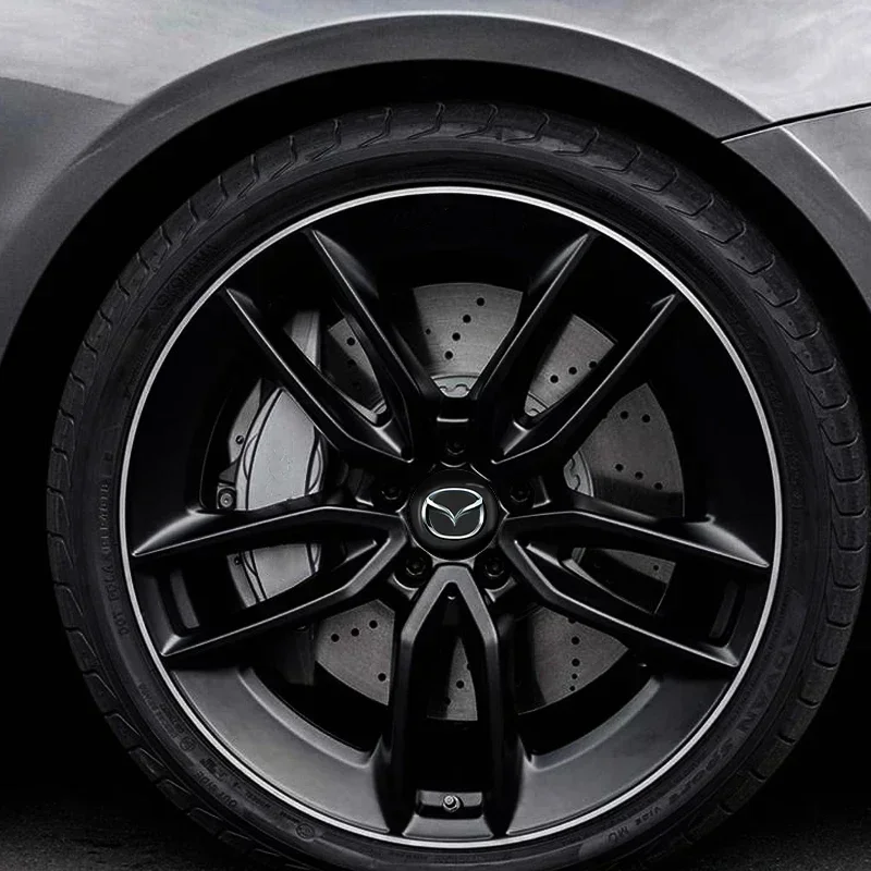 4 шт. 56 мм центральная крышка ступицы колеса автомобиля наклейка для Mazda 6 3 CX5 5 2 323