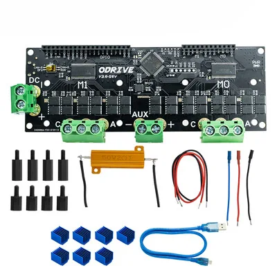 

ODrive3.6 FOC BLDC Servo Dual Motor Controller