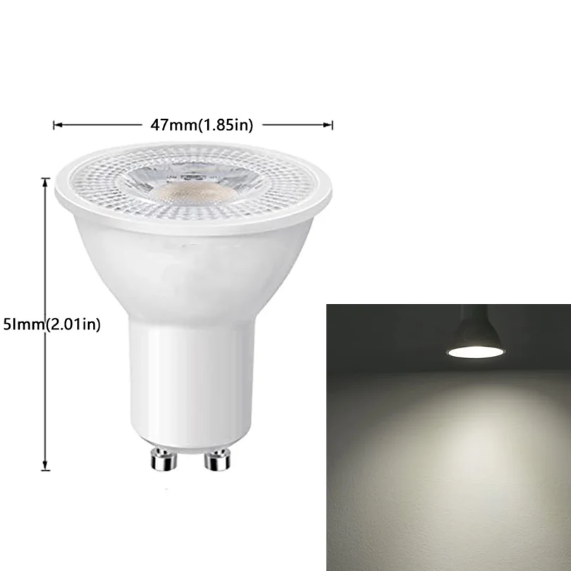 

Светодиодные лампы GU10 3-12 Вт для дома