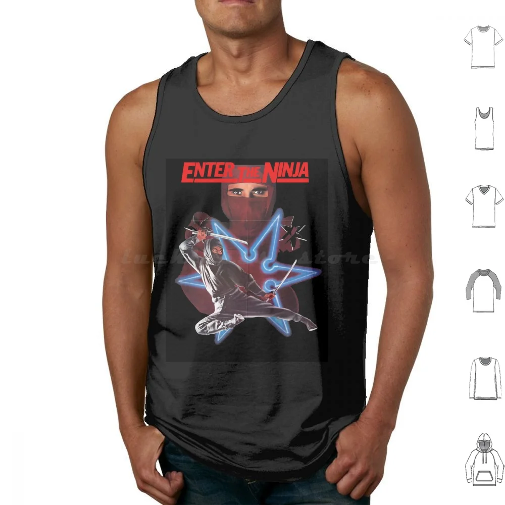 

Enter The ( 1981 ) Tank Tops Print Cotton Enter The Susan George Christopher George Franco Nero Sho Kosugi 80S 80S Action