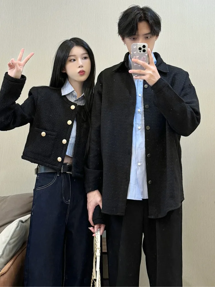 Пара образ осенне-зимний дизайн Sense 2024 новинка модного бренда Ins изящная женская