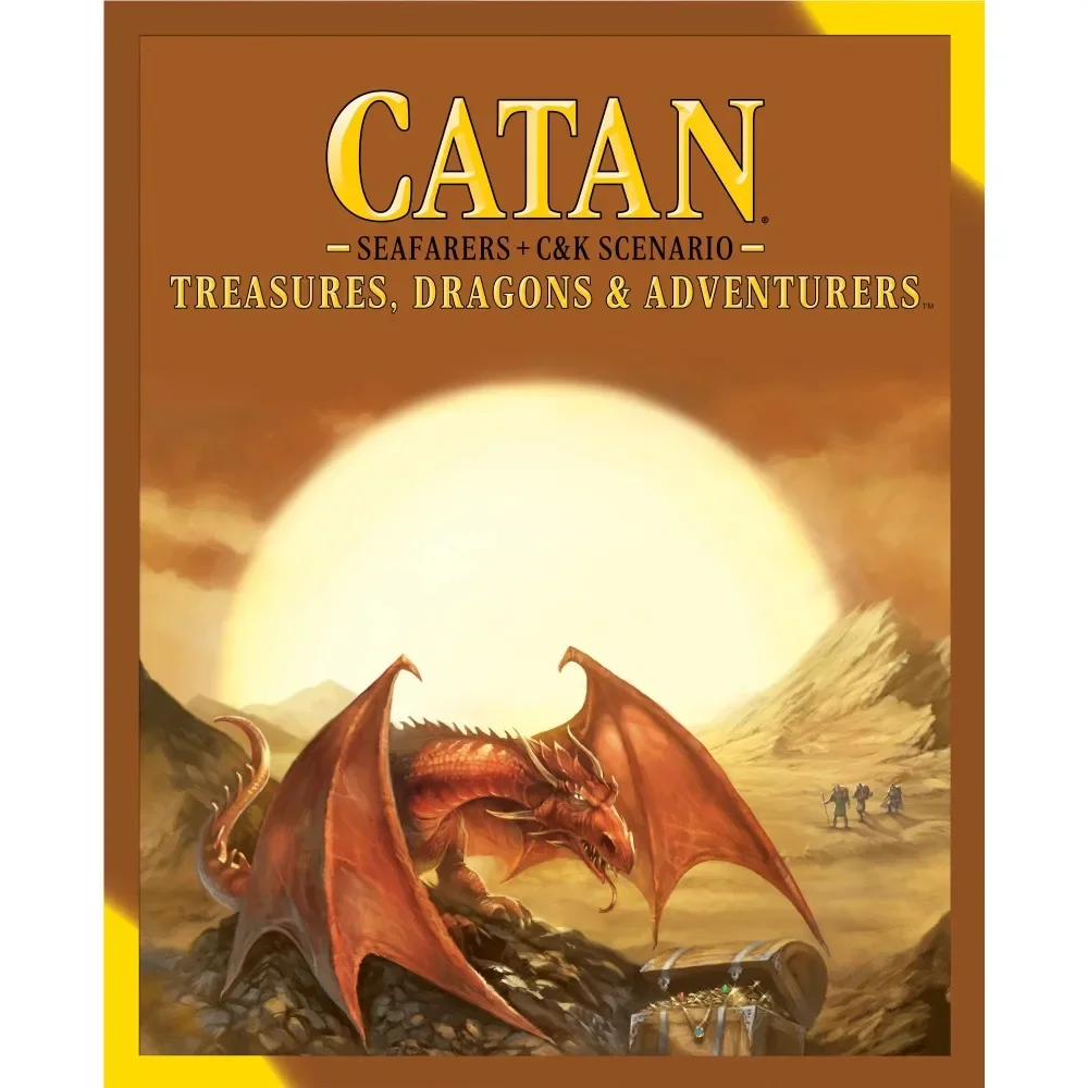 

Catan Strategy Board Game: Treasures, Dragons, & Adventurers Scenario for Ages 12 and up