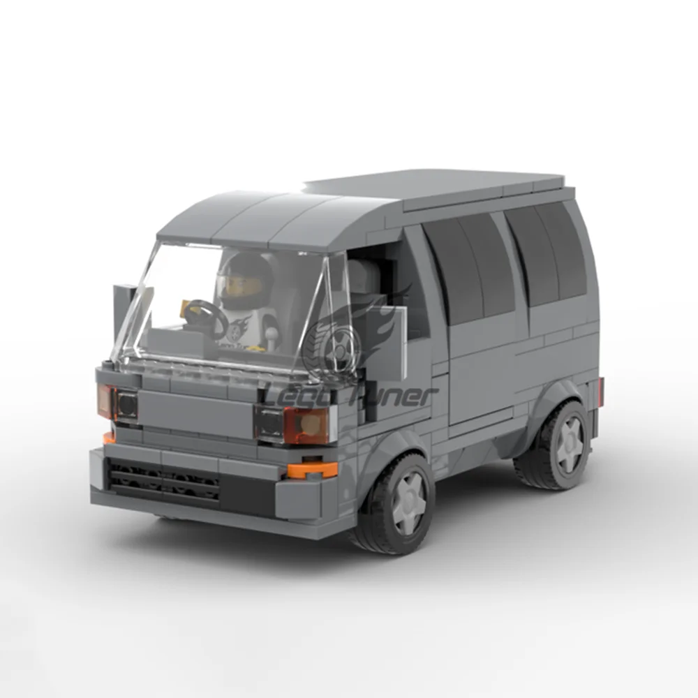 

MOC-115241 ACTY Street Van Building Block Model Spliced Toy Puzzle Kids Gift