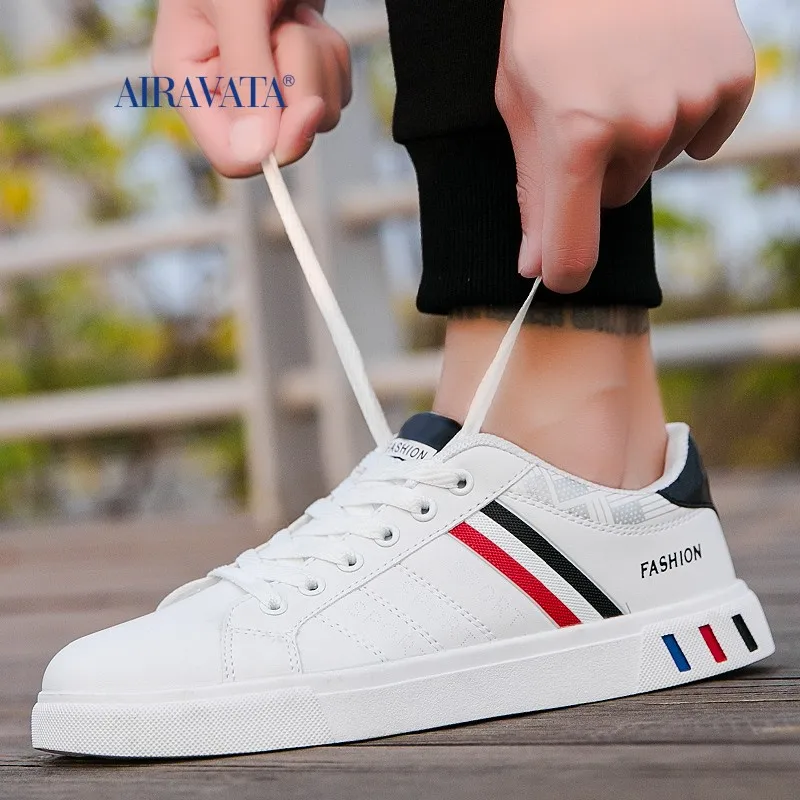 White Sneakers Man Cheap Flat Comfortable Shoes Men Autumn Spring Fashion Skateboarding Shoes Tennis Shoes