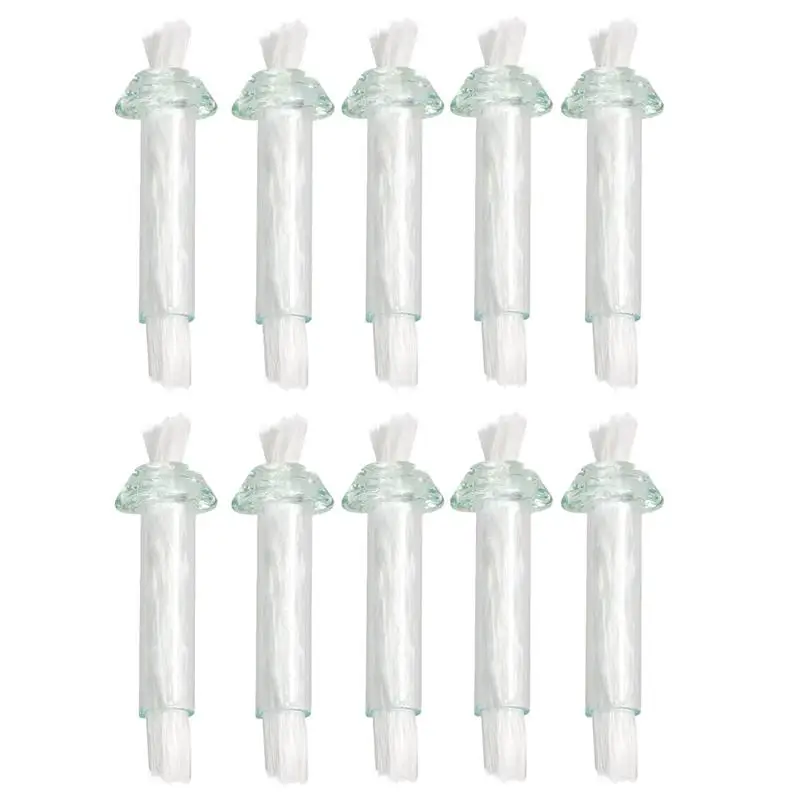 30pcs Replacement Fiberglass Candle Wicks Glass Tube Wick Holder Oil Lamp Wick For Lanterns Lights Dropshipping