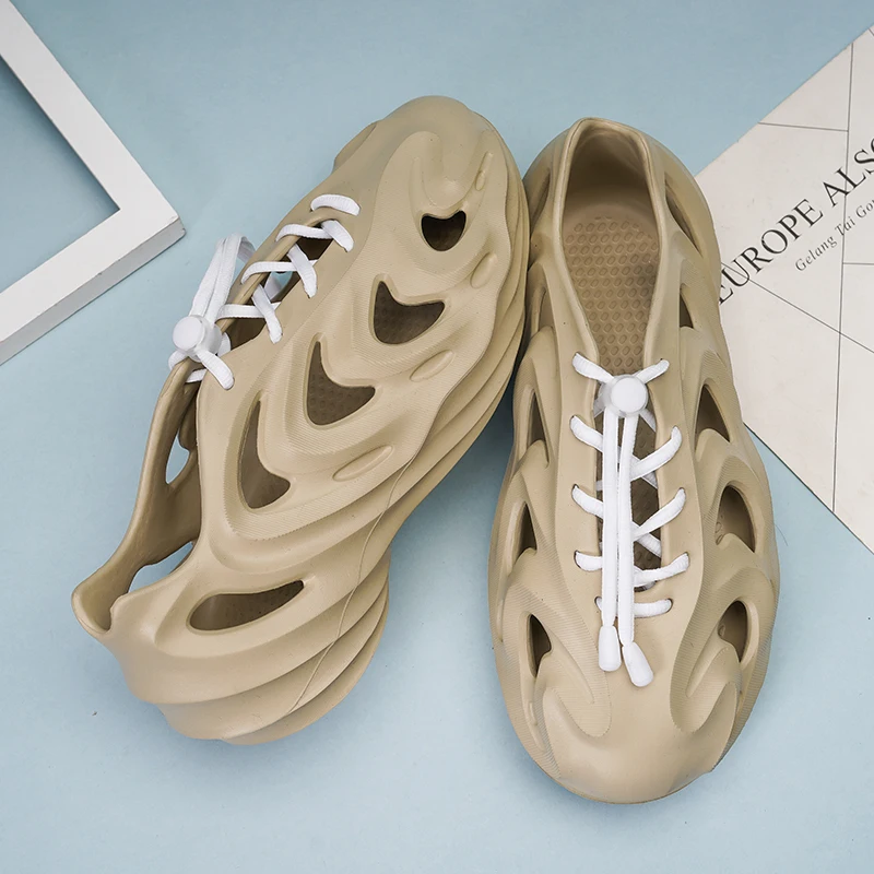 2023 New Men's Lightweight Quick Drying Sandals Lace-up Size 39-45 Outdoor Sports Beach Shoes Famous Designer Hot Style