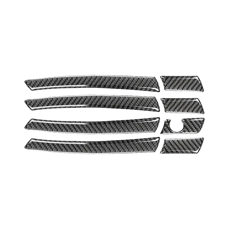 Наружная ручка из углеродного волокна для автомобильной двери отделочные полосы