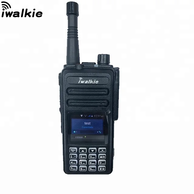 

HJ790 4G LTE poc handheld network radio Long Range 4G 3G 2G radio With 100 km range