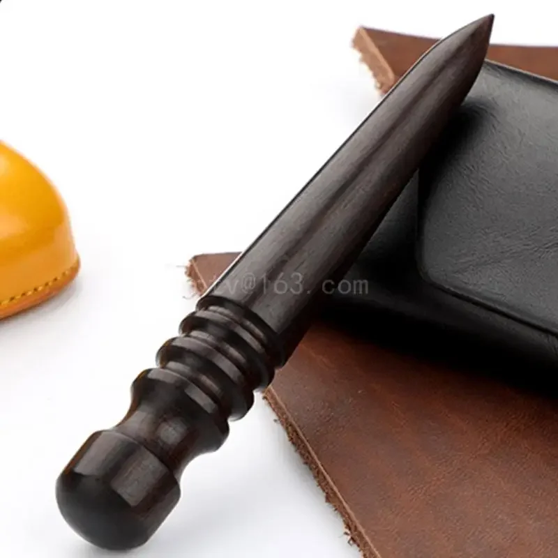 Кожаный полированный стержень полировщик кожи деревянные края пуховик для