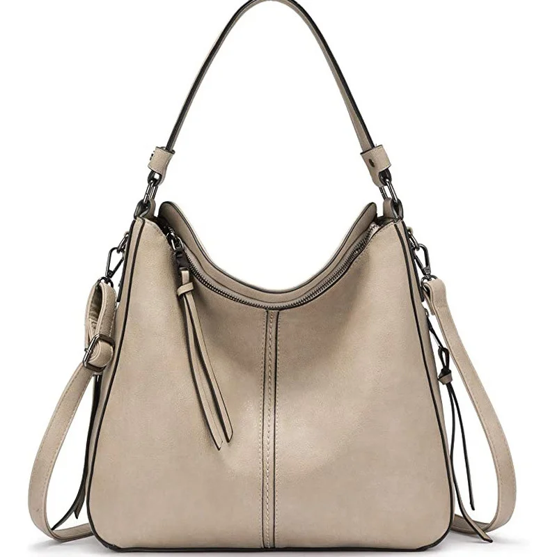 Fashion 2022 New Retro Messenger Bag Women's Large-capacity Imitation Leather Luxury Designer High-end Temperament Shoulder Bag