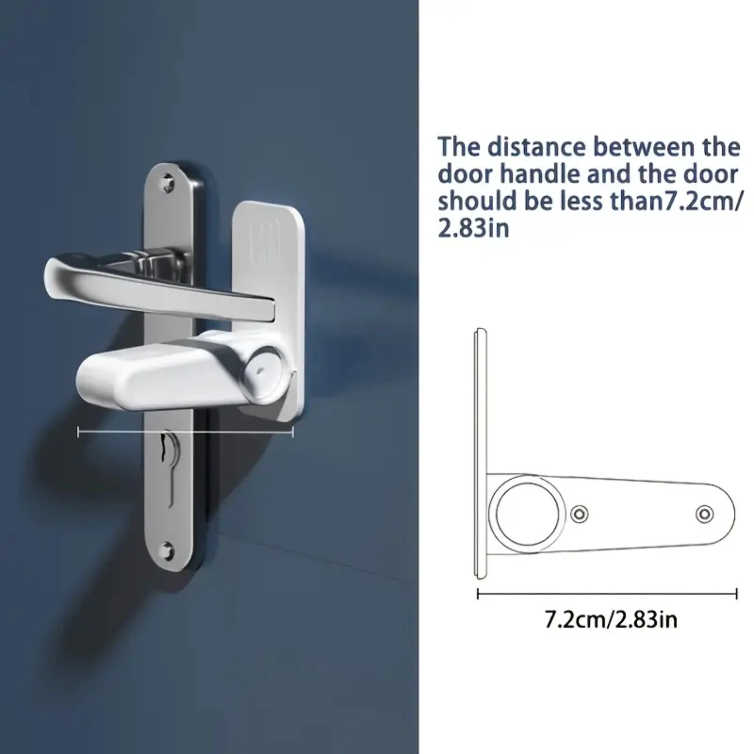 Безопасный и безопасный замок для детей с защитой от — предотвращает случайные