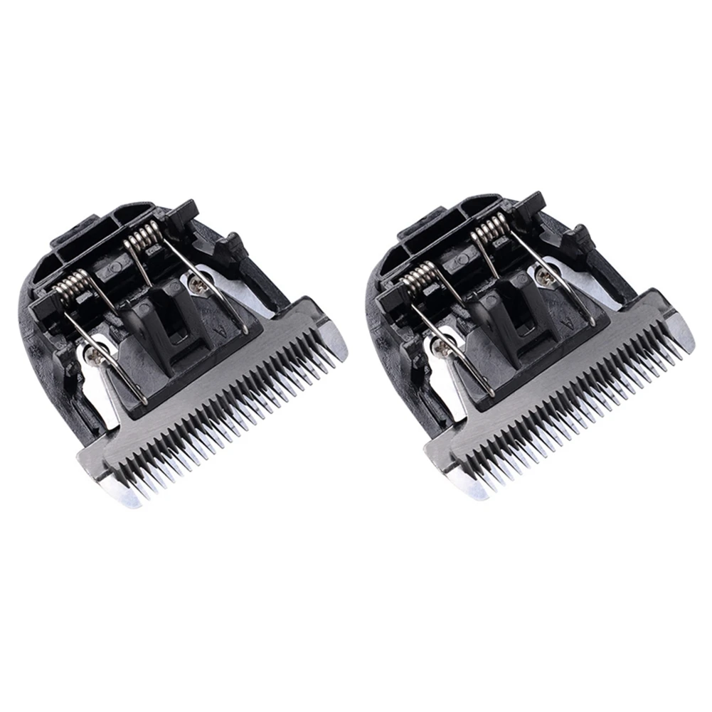 2 шт., черный керамический титановый нож для стрижки шерсти домашних животных