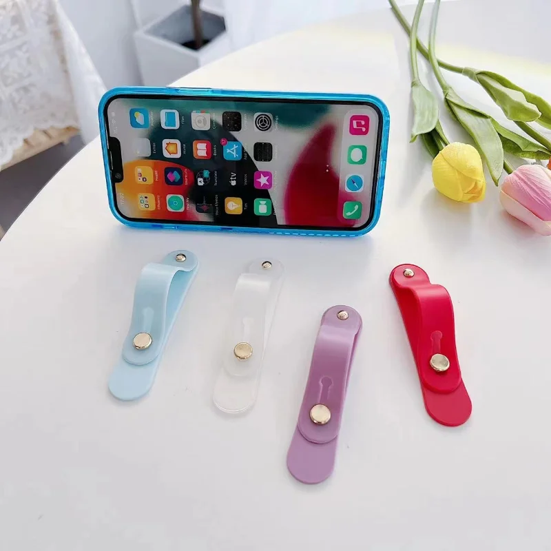 Universal Wrist Band Phone Holder for IPhone Finger Grip Mobile Stand Samsung Xiaomi Push Back Sticked Socket Bracket |