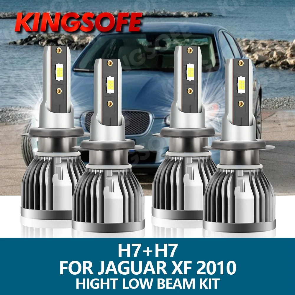 

Автомобисветильник фары KINGSOFE, 110 лм, 4 шт., H7, 6000 Вт, 2010 к