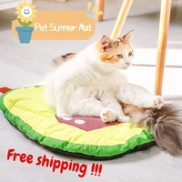 Dog Mat Cooling Summer Pad Mat For Dogs Cat Blanket Sofa Breathable Cold Pet Dog Bed Summer Washable For Small Medium Large Dogs
