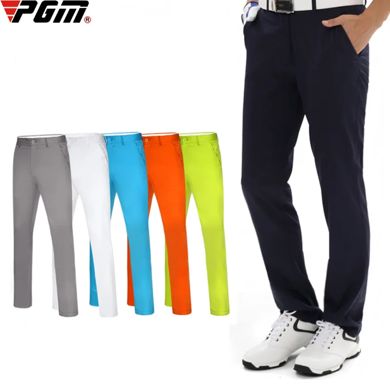 Pants Men Waterproof Trousers Soft Breathable Golf Clothing Summer Sizes Xxs-xxxl Kuz005