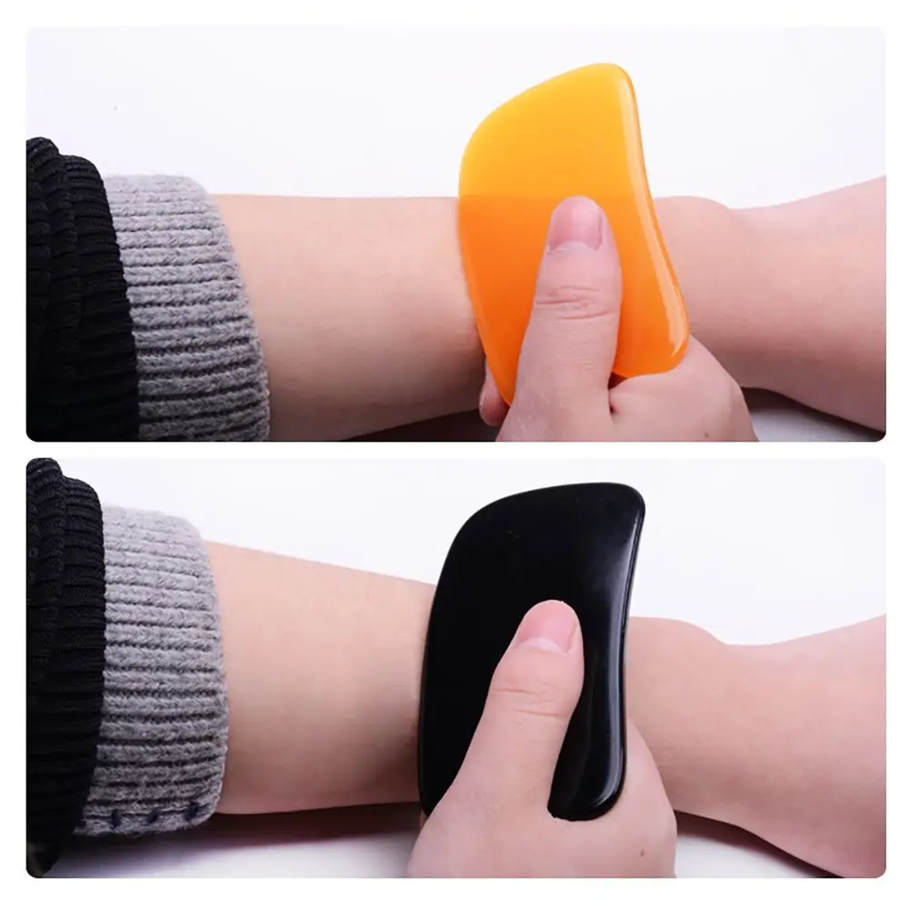

1pc Square Guasha Board Body Massager Skin Scraper Pain Relief Relax Traditional Treatment Health Care