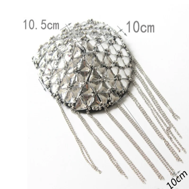 2 шт. брошь в виде эполета с кисточкой |