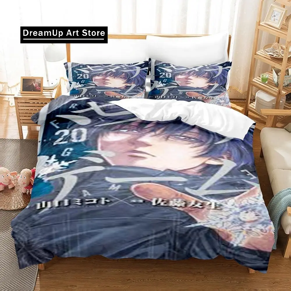Tomodachi Game Bedding Set Single Twin Full Queen King Size Bed Adult Kid Bedroom Duvet cover sets 3D Print Anime Sheet