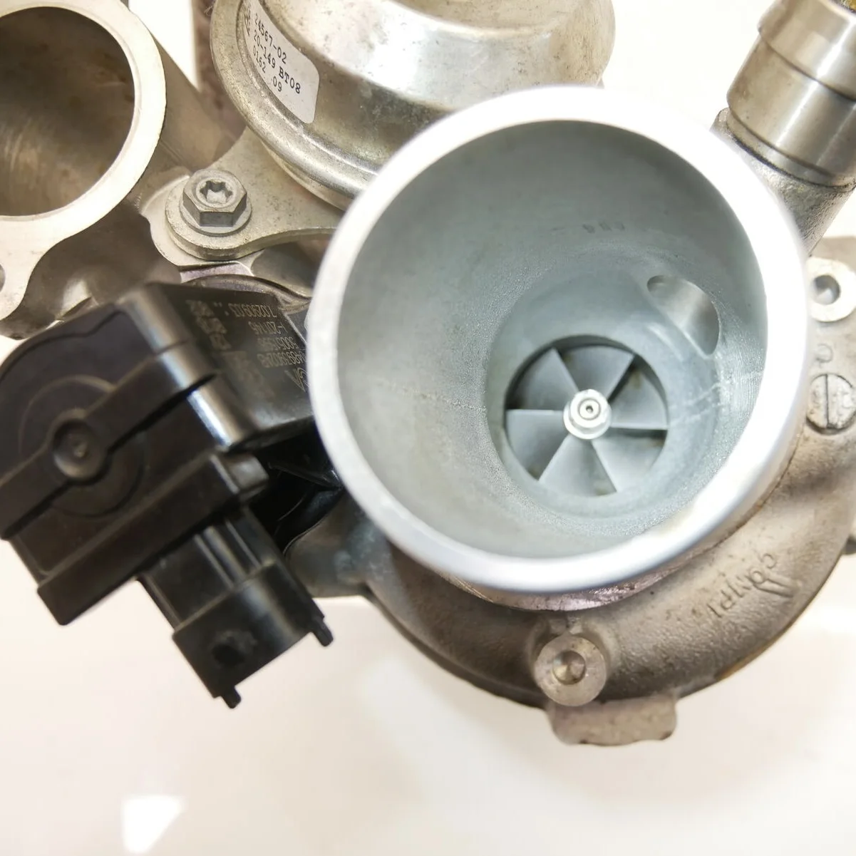 Фото Турбокомпрессор для двигателя BMW B58 G12 LCI 740i X7 G07 X5 G05 40iX 340 л.с. B58 №4