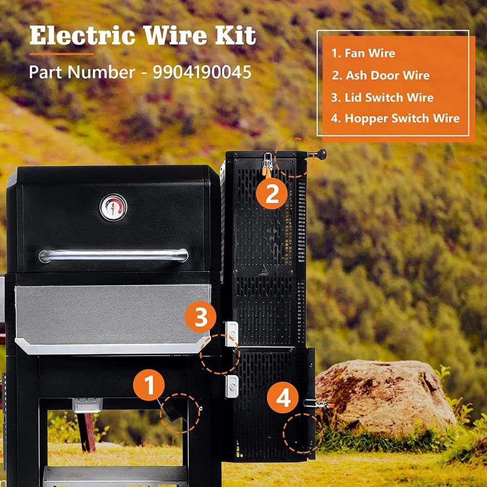 

Brand New Electric Wire For 9904190045 Digital Charcoal Grill For MB20040220 MB20040221 For MB20041220 MB20041020